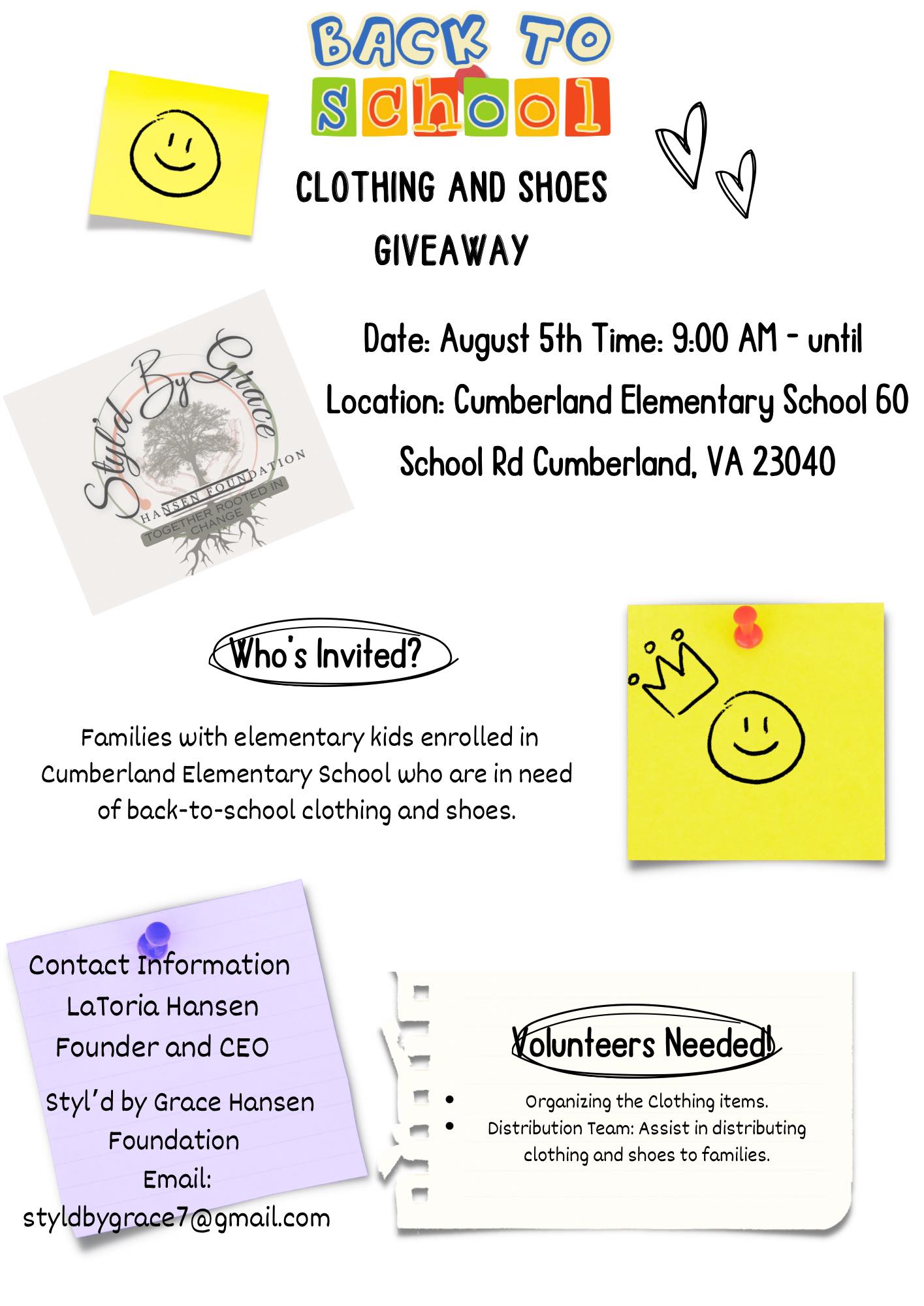 Back to School Flyer